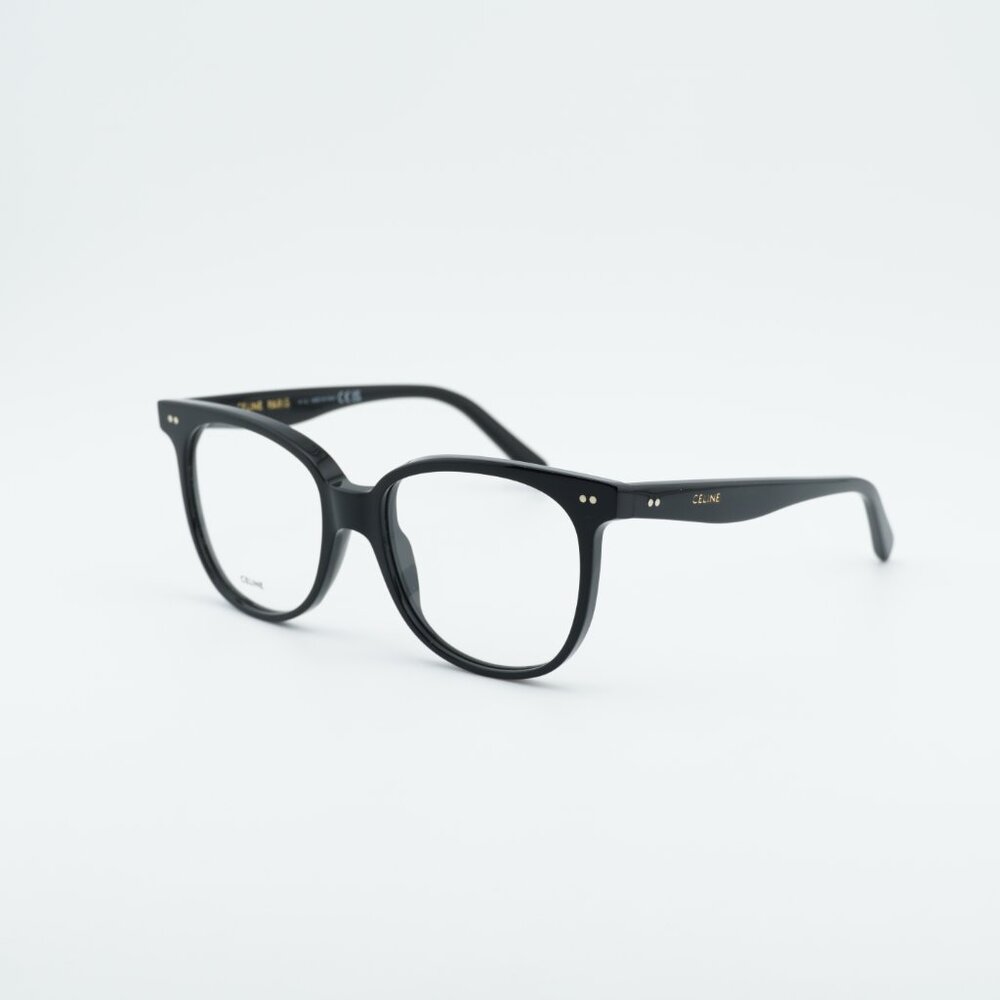 Celine CL5010IN 001 Eyeglasses Black 53mm Square Frame